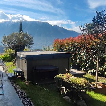 Magic Garden With Jacuzzi-Pool And Luxury Lake Como View لينّو المظهر الخارجي الصورة