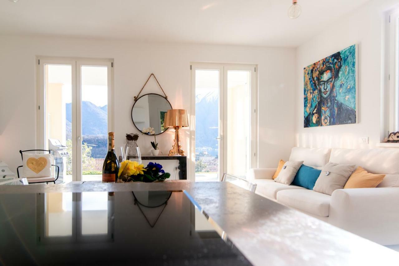 Magic Garden With Jacuzzi-Pool And Luxury Lake Como View لينّو المظهر الخارجي الصورة